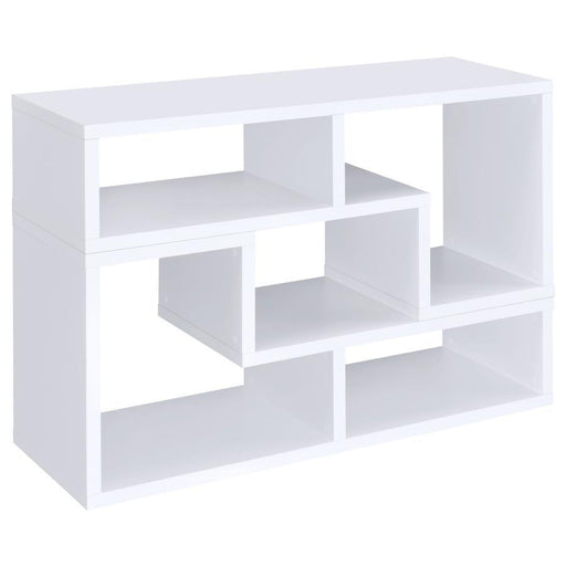 Velma - Convertible TV Console Bookcase - Simple Home Plus