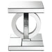 Breena - Square End Table - Mirror - Simple Home Plus