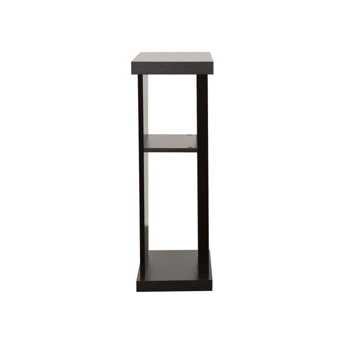 Evanna - 2-Shelf Console Table - Cappuccino - Simple Home Plus