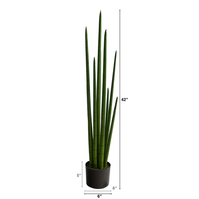 3.5' Sansevieria Snake Artificial Plant