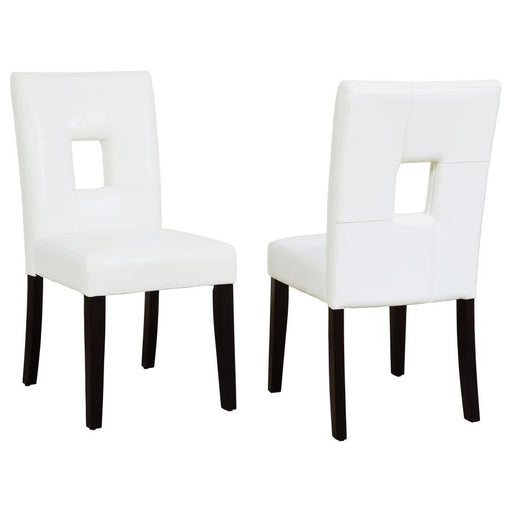 Shannon - Open Back Upholstered Dining Chairs (Set of 2) - Simple Home Plus