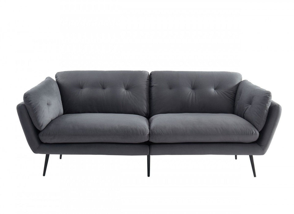 Sofa & Black Legs - Gray