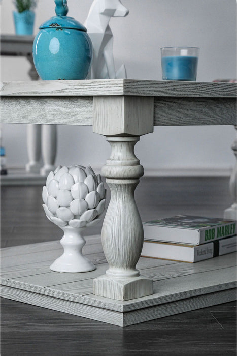 Arlington - Sofa Table - Antique White - Simple Home Plus