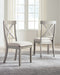 Parellen - Gray - Dining Uph Side Chair (Set of 2) - Simple Home Plus