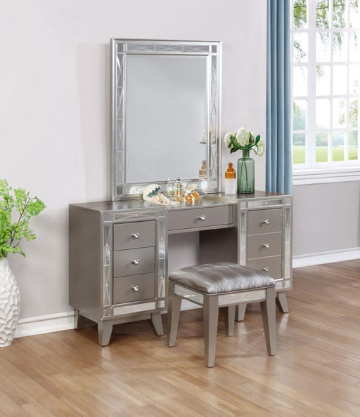 Leighton - Vanity Mirror - Metallic Mercury - Simple Home Plus