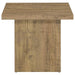 Devar - Square Engineered Wood End Table - Mango - Simple Home Plus