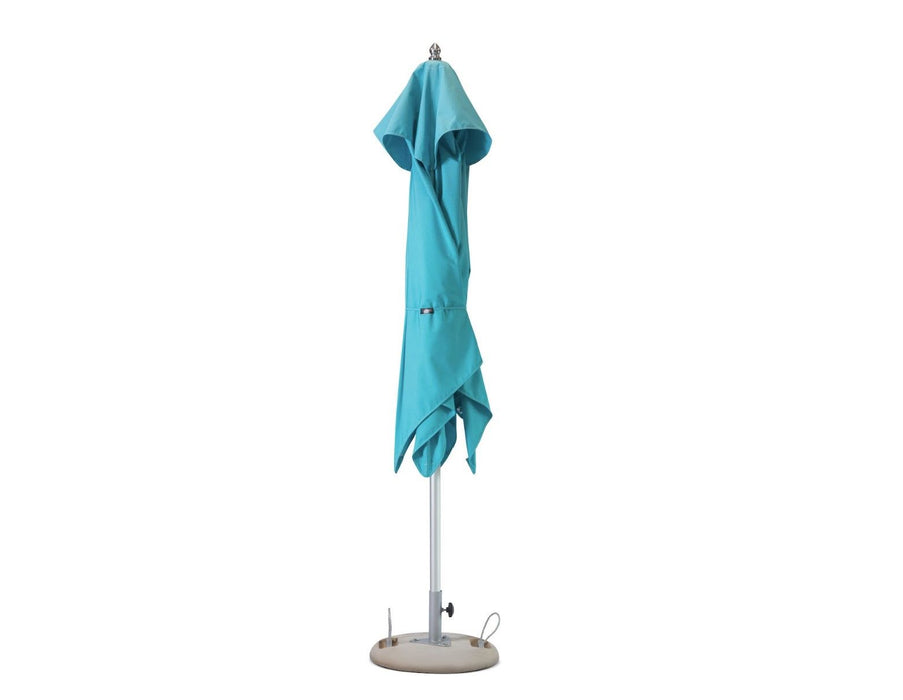 Polyester Square Market Patio Umbrella - Aqua