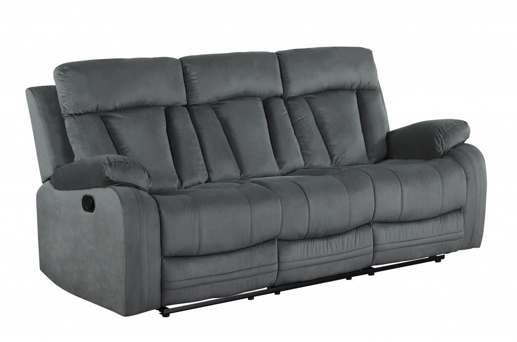 Modern Fabric Sofa - Gray