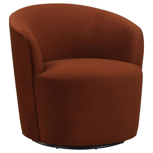 Joyce - Sloped Arms Swivel Chair - Simple Home Plus