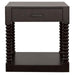 Meredith - 1-Drawer End Table - Coffee Bean - Simple Home Plus