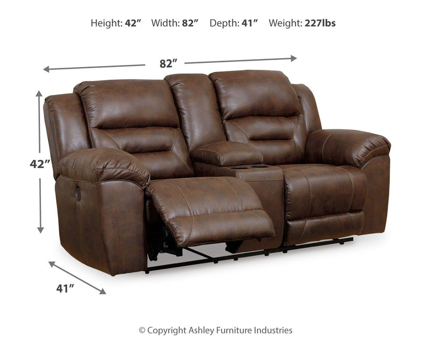 Stoneland - Power Reclining Loveseat - Simple Home Plus