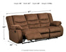 Tulen - Reclining Sofa - Simple Home Plus