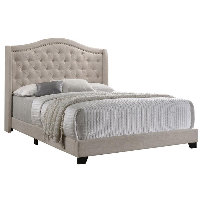 Sonoma - Headboard Bed with Nailhead Trim - Simple Home Plus