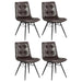 Aiken - Upholstered Tufted Side Chairs (Set of 4) - Simple Home Plus