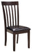 Hammis - Dark Brown - Dining Uph Side Chair (Set of 2) - Simple Home Plus