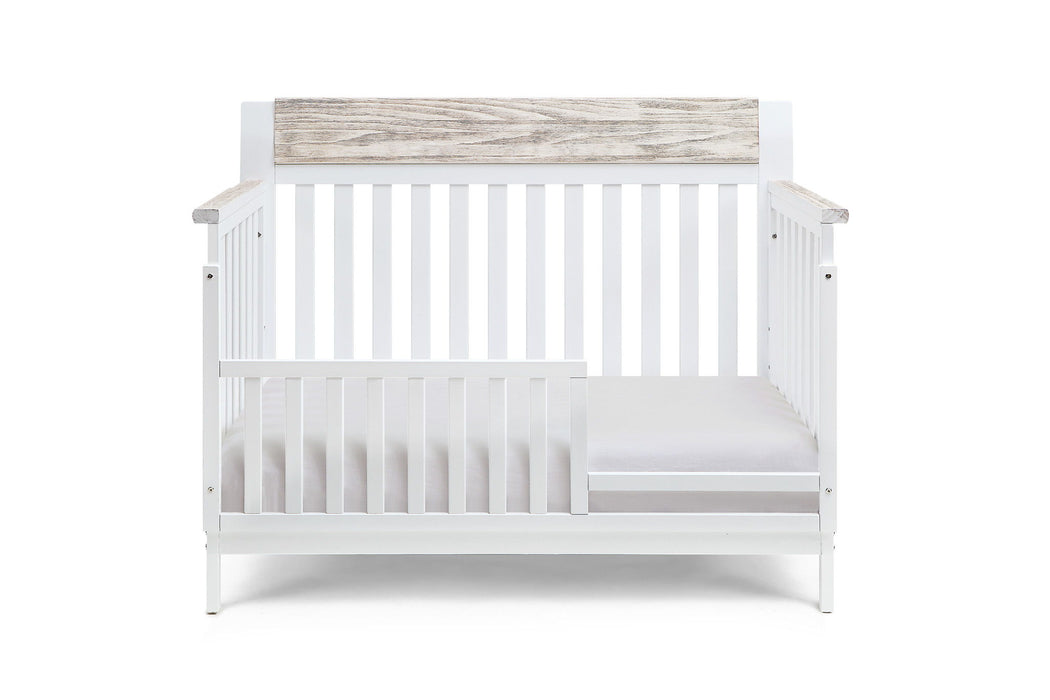 Standard Four In One Convertible Crib - White