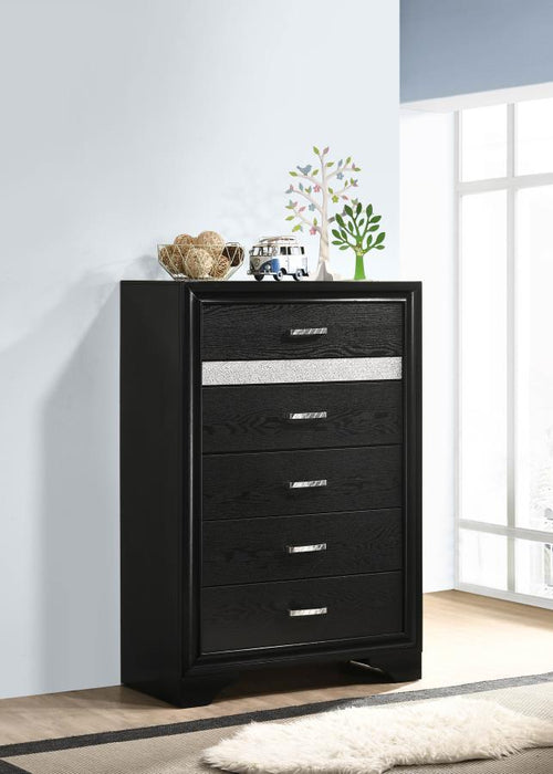 Miranda - 5-Drawer Chest - Simple Home Plus