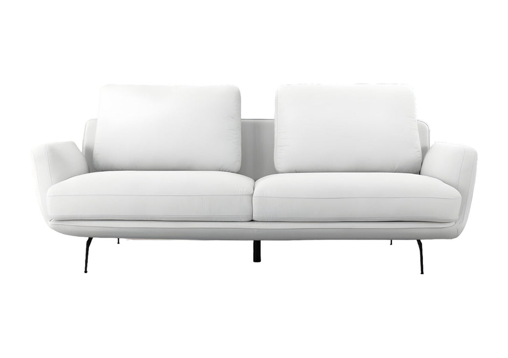 Sofa With Black Legs - Off White