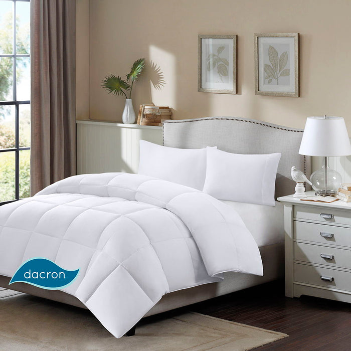 Northfield - King All Season Stain Release 3M Scotchgard Twill Supreme Down Blend Comforter - White