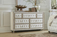 Antonella - 7-Drawer Upholstered Dresser - Simple Home Plus