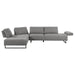 Arden - 2 Piece Adjustable Back Sectional - Taupe - Simple Home Plus