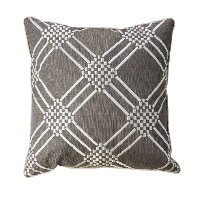 Bess - Pillow (Set of 2) - Dark Gray - Simple Home Plus