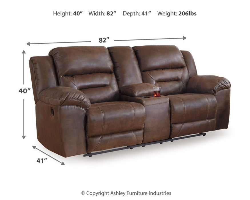 Stoneland - Reclining Loveseat - Simple Home Plus