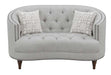 Avonlea - Upholstered Sloped Arm Loveseat - Simple Home Plus