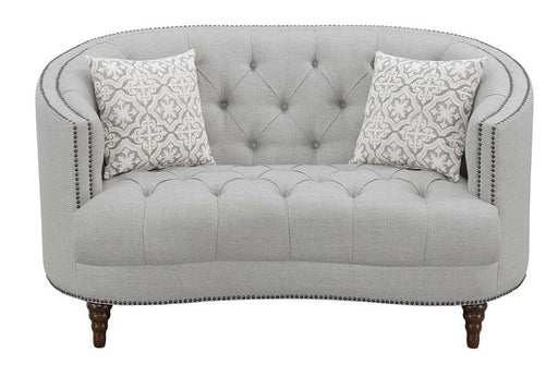 Avonlea - Upholstered Sloped Arm Loveseat - Simple Home Plus