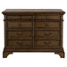 Hartshill - 5-Drawer File Cabinet - Burnished Oak - Simple Home Plus