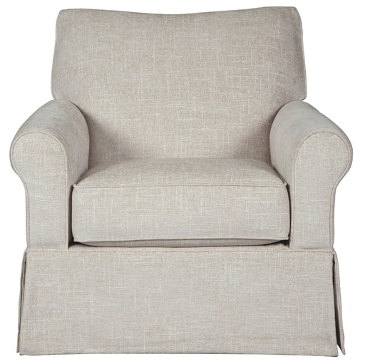 Searcy - Quartz - Swivel Glider Accent Chair - Simple Home Plus