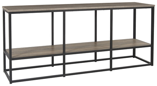 Wadeworth - Brown / Black - Extra Large TV Stand - Simple Home Plus