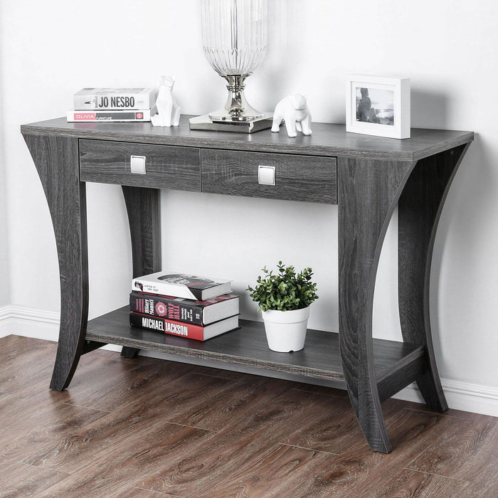 Amity - Sofa Table - Gray - Simple Home Plus