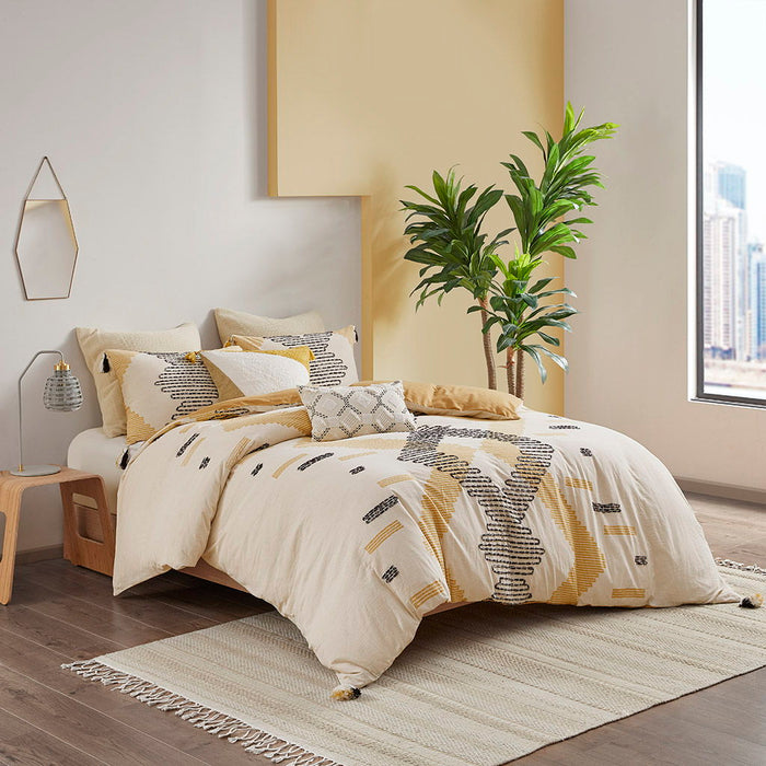 Arizona - 3 Piece Duvet Cover Set - Yellow