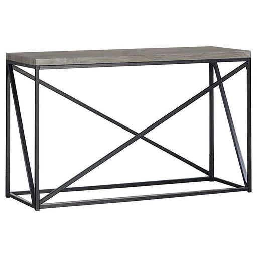 Birdie - Rectangular Sofa Table - Sonoma Gray - Simple Home Plus