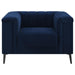 Chalet - Tuxedo Arm Chair - Blue - Simple Home Plus