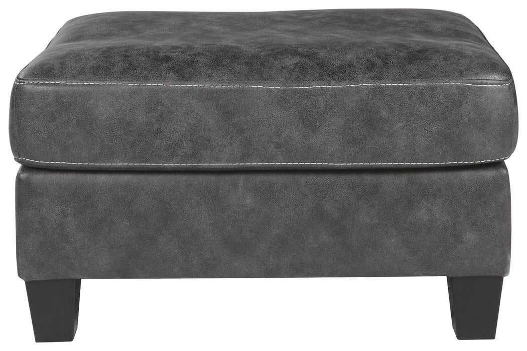 Venaldi - Gunmetal - Ottoman - Simple Home Plus