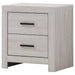 Brantford - 2-Drawer Nightstand - Simple Home Plus