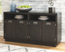 Hyndell - Dark Brown - Dining Room Server - Simple Home Plus