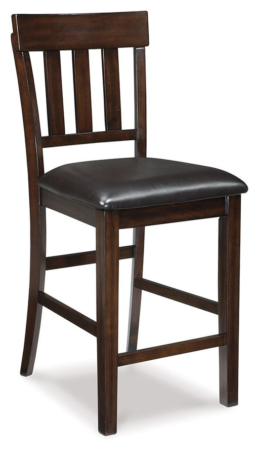 Haddigan - Dark Brown - Upholstered Barstool (Set of 2) - Simple Home Plus