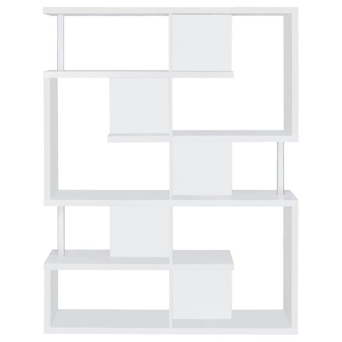 Hoover - 5-tier Geometric Design Bookcase - Simple Home Plus