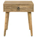 Zabel - Square 1-Drawer End Table - Natural - Simple Home Plus