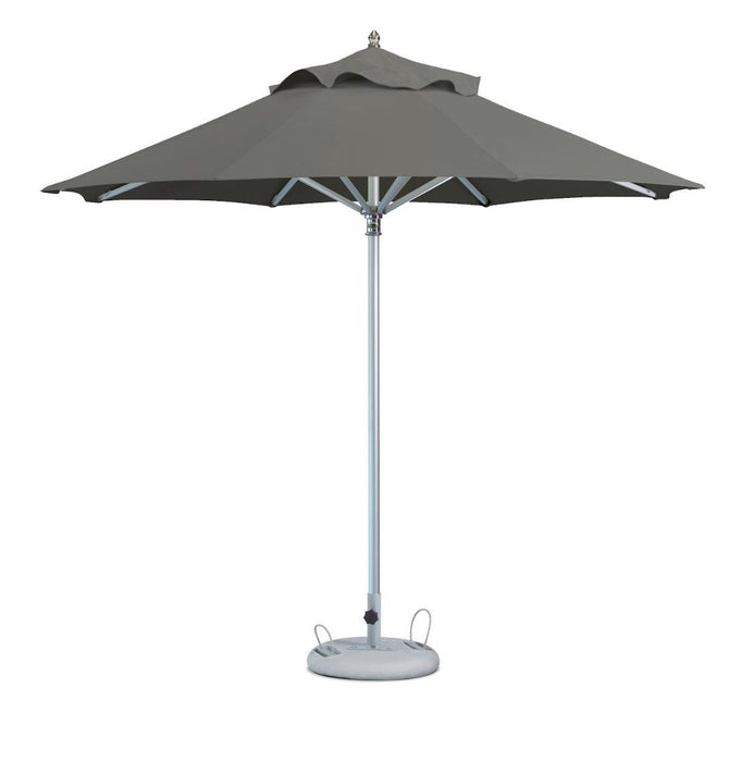 Polyester Round, Market Patio Umbrella - Charcoal