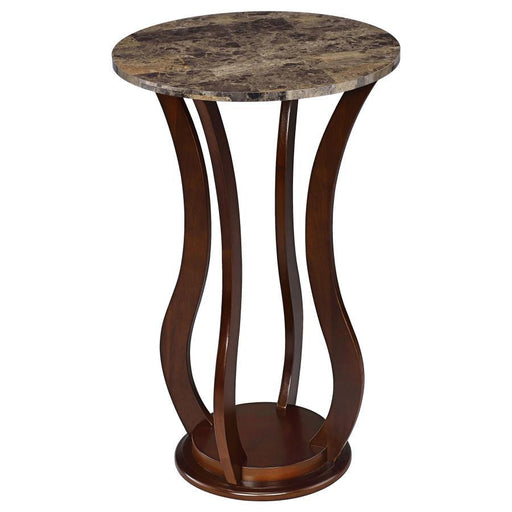 Elton - Round Top Accent Table - Simple Home Plus