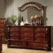 Arthur - Dresser - Brown Cherry - Simple Home Plus