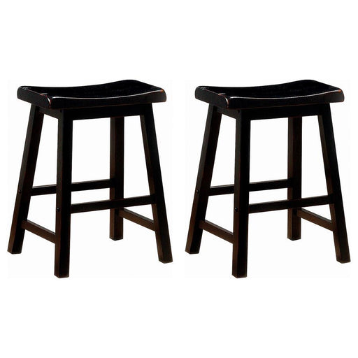 Durant - Wooden Counter Stools (Set of 2) - Simple Home Plus