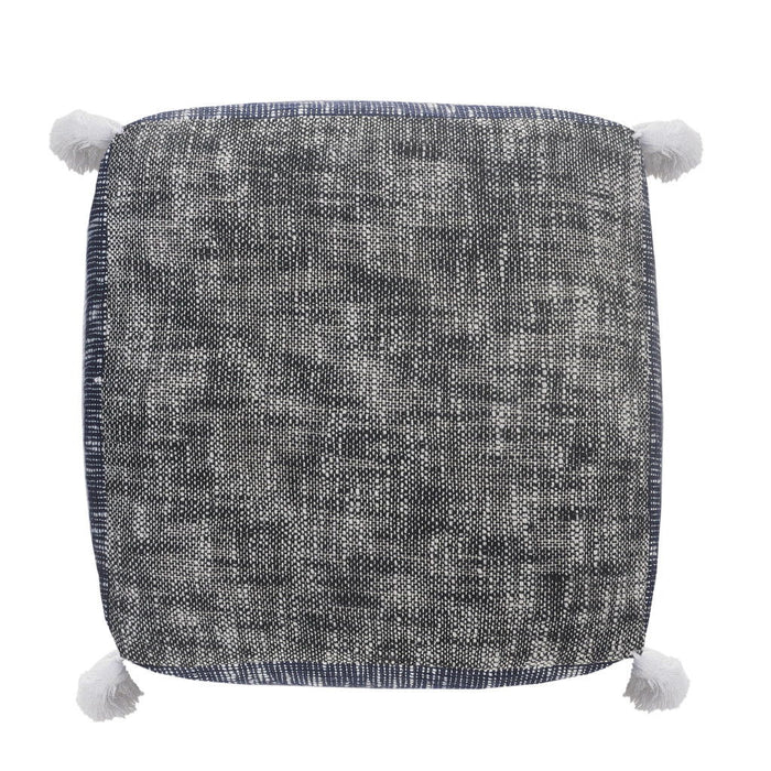 Polyester Ottoman - Blue