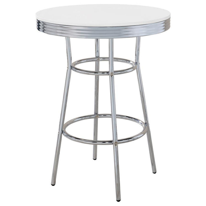 Theodore - Round Bar Table - Simple Home Plus