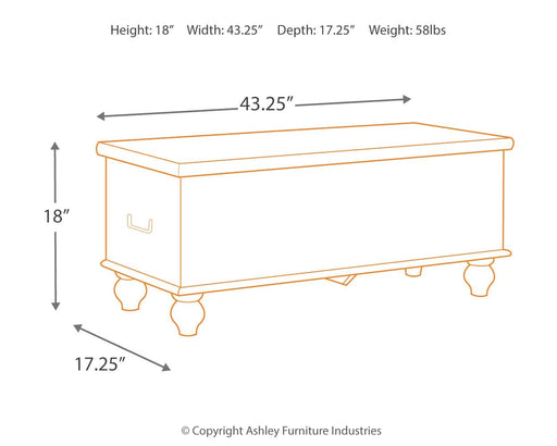 Fossil - Beige - Storage Bench - Simple Home Plus