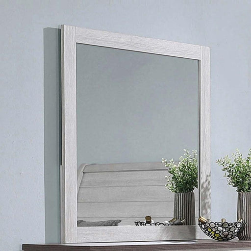 Stillwood - Rectangle Dresser Mirror - Vintage Linen - Simple Home Plus